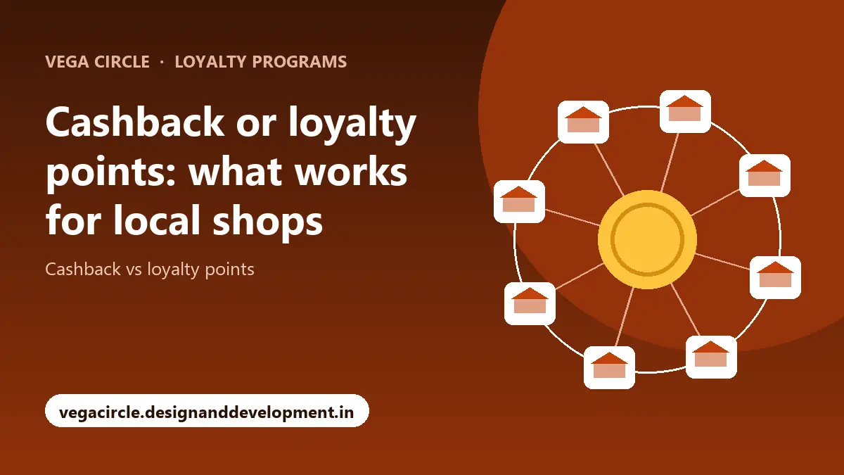 Cashback or loyalty points: what works for local shops with Vega Circle