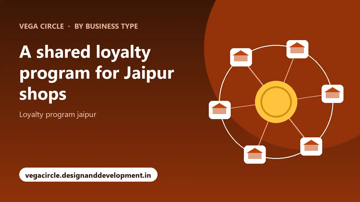 A shared loyalty program for Jaipur shops with Vega Circle