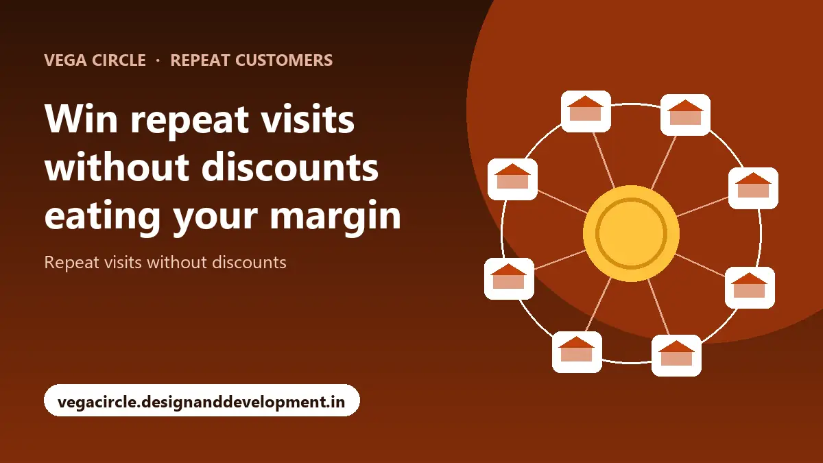 Win repeat visits without discounts eating your margin with Vega Circle