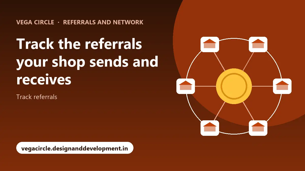 Track the referrals your shop sends and receives with Vega Circle